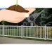 Wam Bam Premium Yard and Pool Vinyl Fence Panel with Post and Cap - 4 ft.   